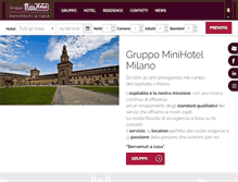 Tablet Screenshot of minihotel.it